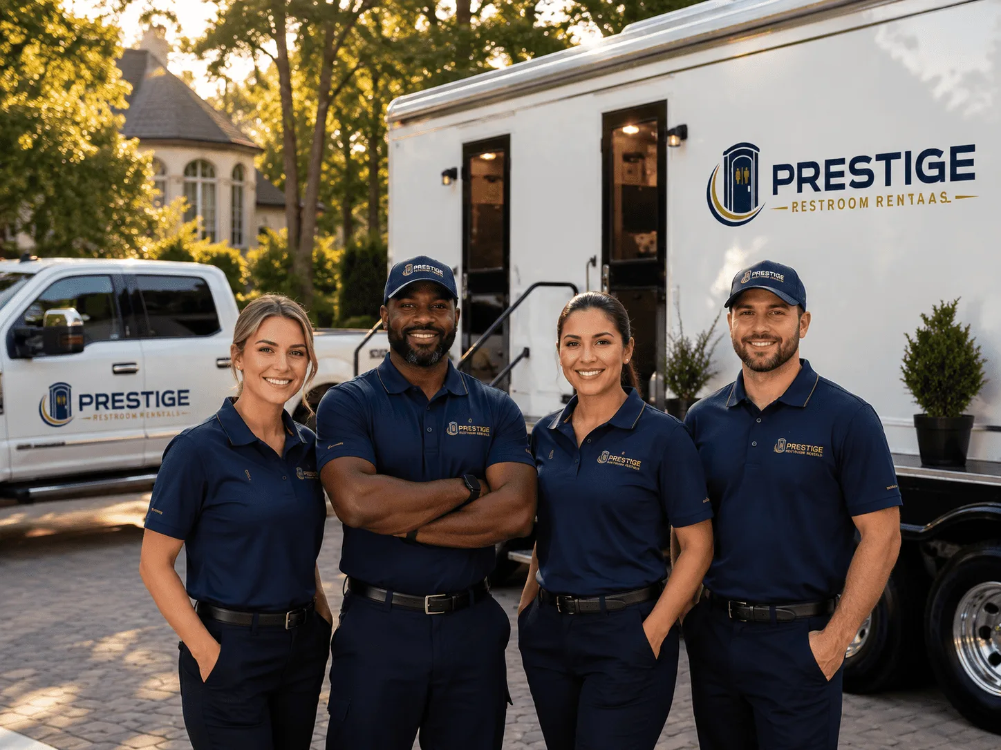 Trusted Luxury Portable Restrooms company in De Witt, NE